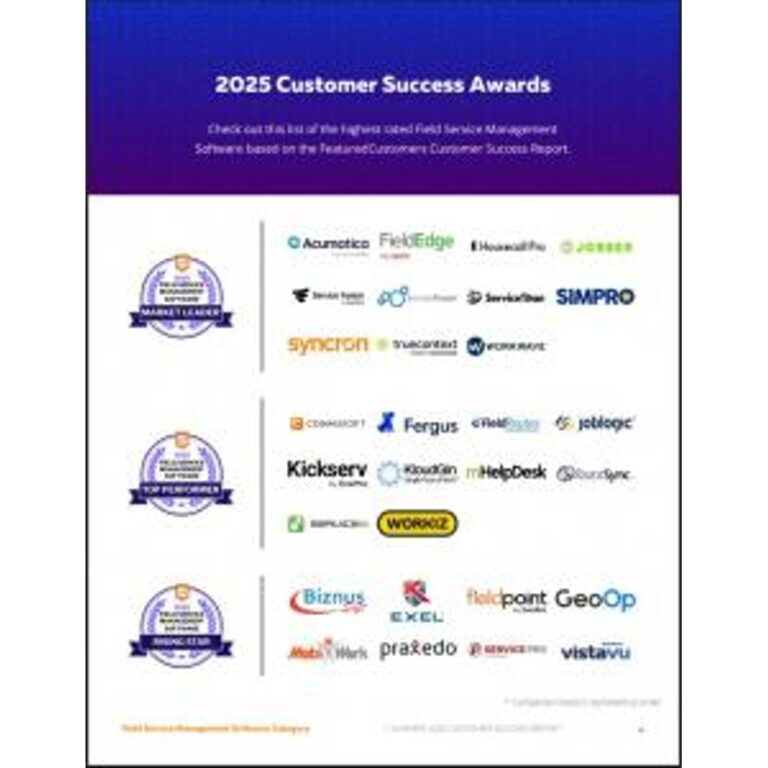 The Top Field Management Software Vendors According to the FeaturedCustomers Summer 2025 Customer Success Report