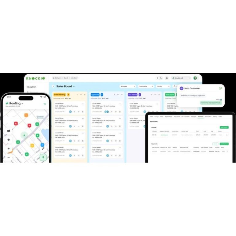 Knockio Expands from Field Sales to Full Field Service CRM, Uniting Sales and Job Management in One Workflow