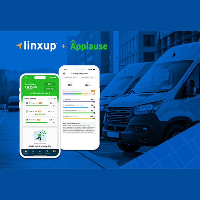 Linxup Partners With Applause To Help Reward, Retain Safe Drivers In Field Service