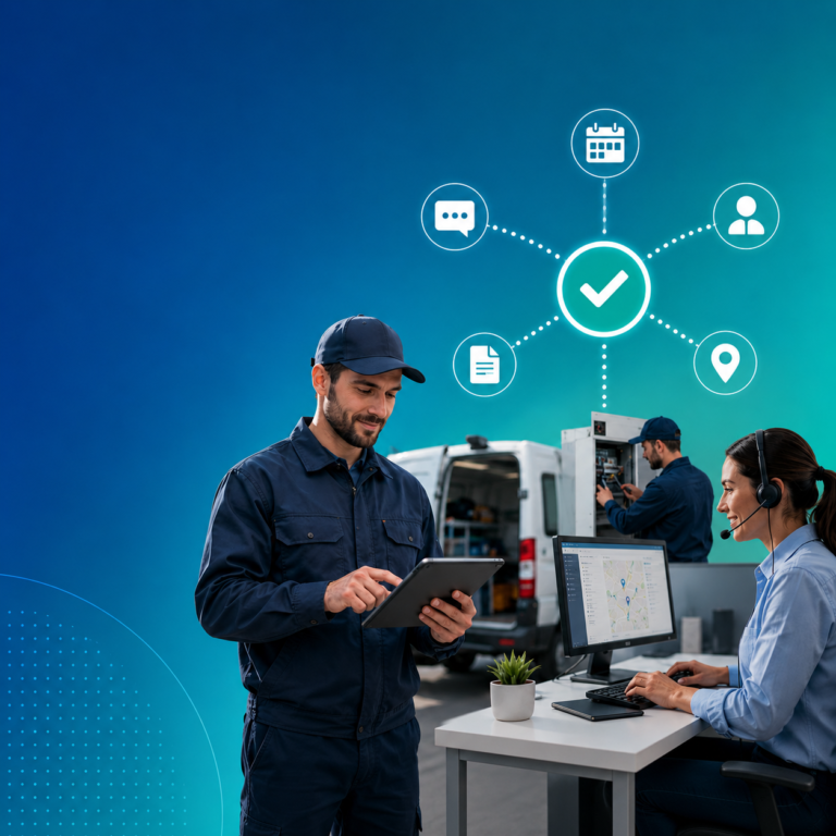 How Field Service Teams Reduce Manual Coordination