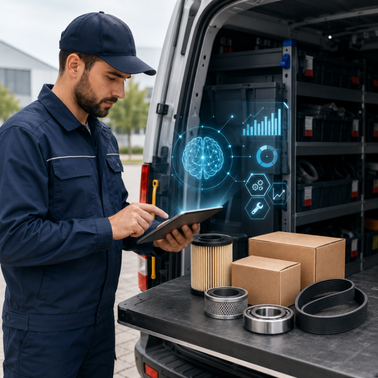 How AI Predicts Parts Demand Before Service Visits