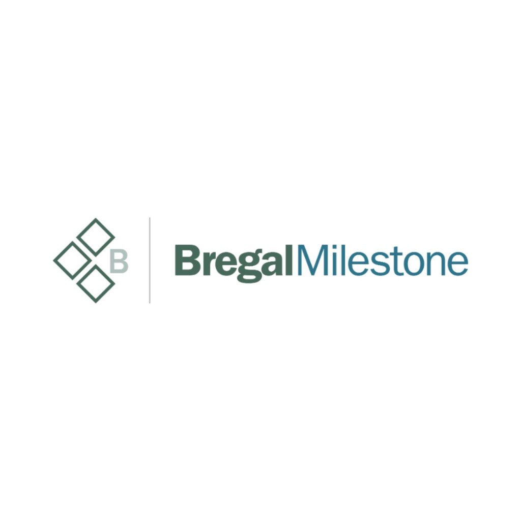Bregal Milestone logo, announcing its majority investment in field service software provider Asolvi
